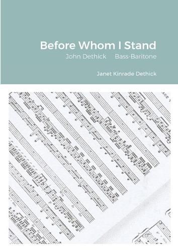 Cover image for Before Whom I Stand