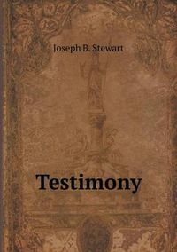 Cover image for Testimony