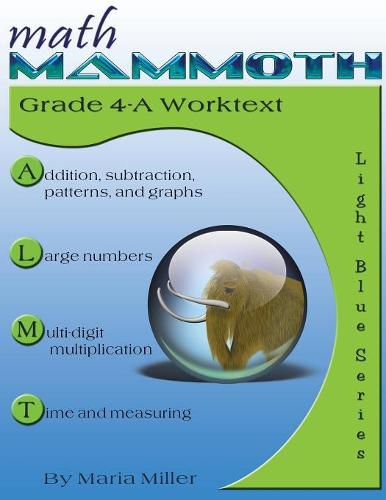 Math Mammoth Grade 4-A Worktext