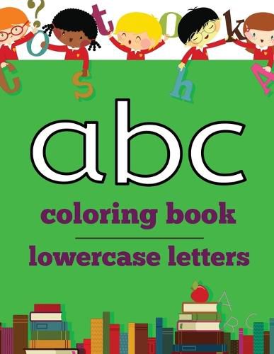 Cover image for abc coloring book: lowercase letters