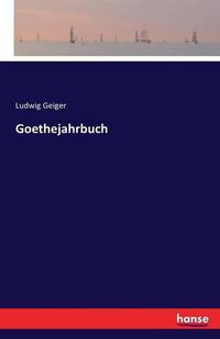 Cover image for Goethejahrbuch