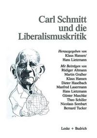 Cover image for Carl Schmitt Und Die Liberalismuskritik