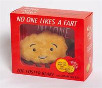 Cover image for No One Likes a Fart hardback book and plush toy box set