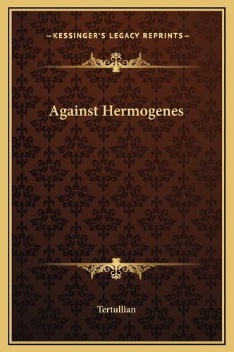 Against Hermogenes