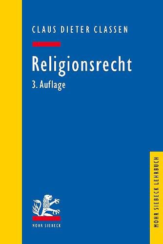 Cover image for Religionsrecht