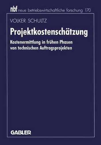 Cover image for Projektkostenschatzung