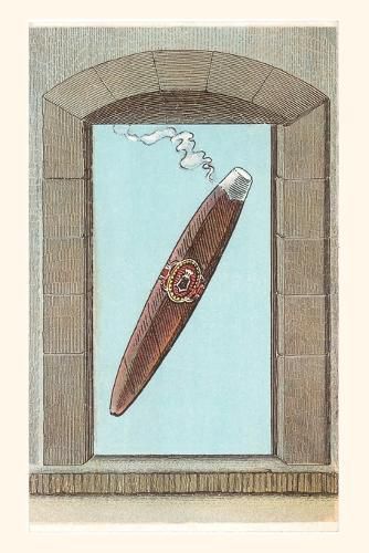 Cover image for Vintage Journal Cigar Floating in Stone Window