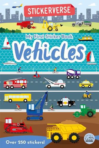 Cover image for Stickerverse - My First Sticker Book Vehicles