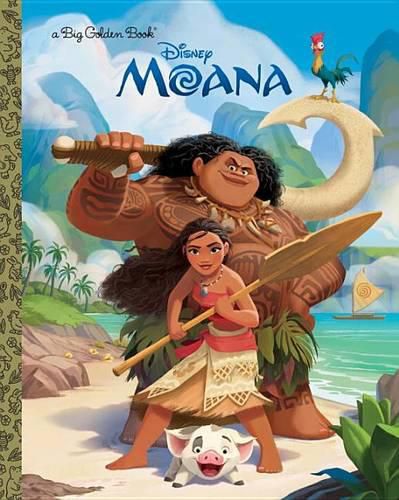 Cover image for Moana Big Golden Book (Disney Moana)