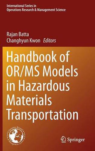 Cover image for Handbook of OR/MS Models in Hazardous Materials Transportation