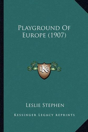 Playground of Europe (1907)