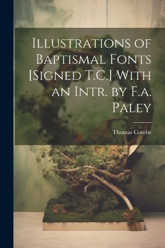 Cover image for Illustrations of Baptismal Fonts [Signed T.C.] With an Intr. by F.a. Paley