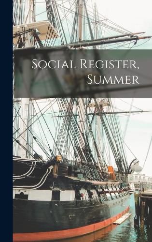 Cover image for Social Register, Summer