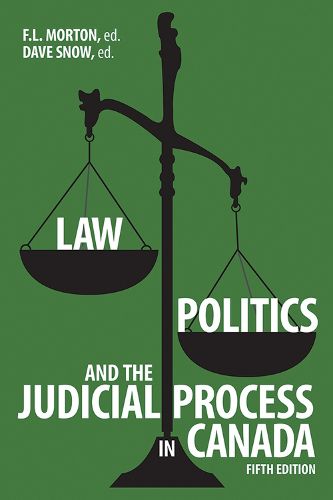 Cover image for Law, Politics, and the Judicial Process in Canada