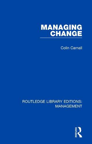 Cover image for Managing Change