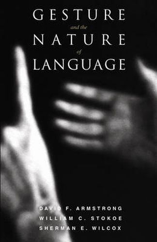 Cover image for Gesture and the Nature of Language