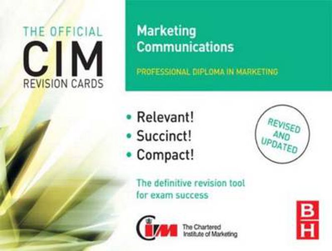 Cover image for CIM Revision Cards Marketing Communications: Marketing Communications