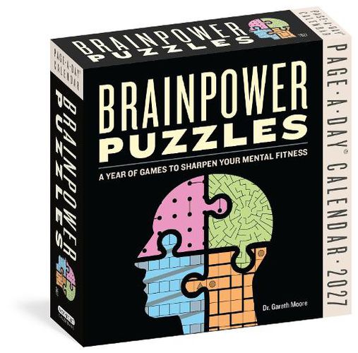 Cover image for Brainpower Puzzles Page-A-Day (R) Calendar 2027