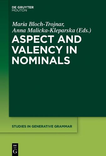 Cover image for Aspect and Valency in Nominals