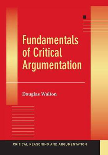 Cover image for Fundamentals of Critical Argumentation