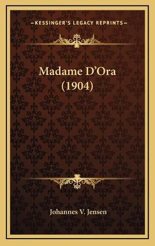 Cover image for Madame D'Ora (1904)