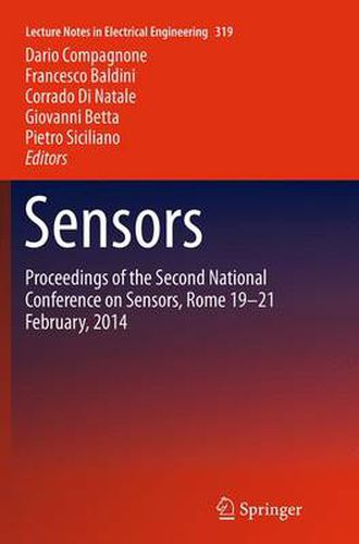 Cover image for Sensors: Proceedings of the Second National Conference on Sensors, Rome 19-21 February, 2014