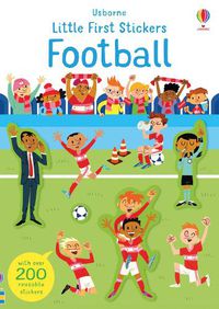 Cover image for Little First Stickers Football
