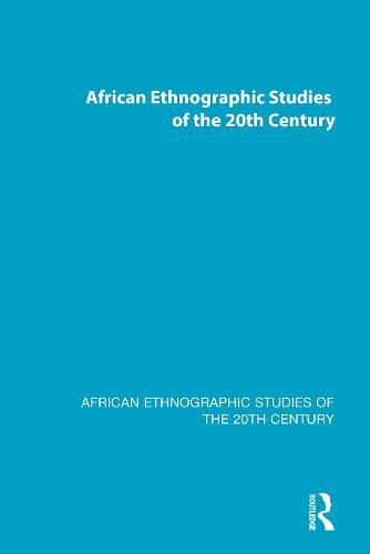 Cover image for African Ethnographic Studies of the 20th Century