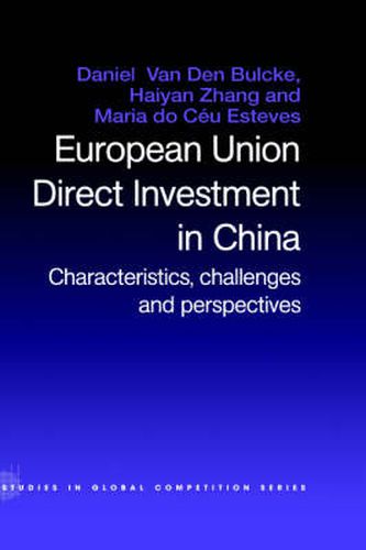 Cover image for European Union Direct Investment in China: Characteristics, Challenges and Perspectives