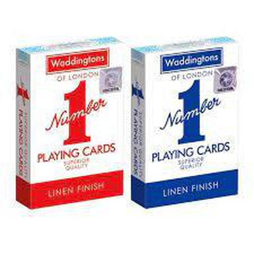 Cover image for Waddingtons Playing Cards (Red or Blue Pack)