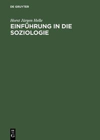 Cover image for Einfuhrung in Die Soziologie