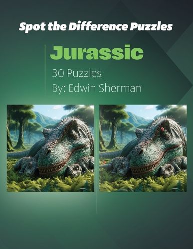 Cover image for Spot the Difference Puzzles, Jurassic