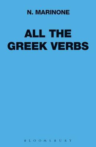 Cover image for All the Greek Verbs