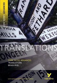 Cover image for Translations: York Notes Advanced: everything you need to catch up, study and prepare for 2021 assessments and 2022 exams