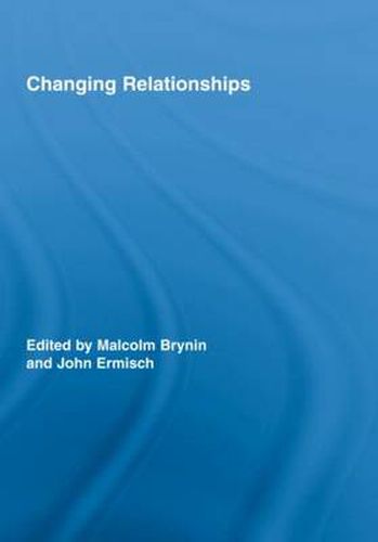 Cover image for Changing Relationships