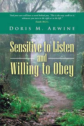 Cover image for Sensitive to Listen and Willing to Obey