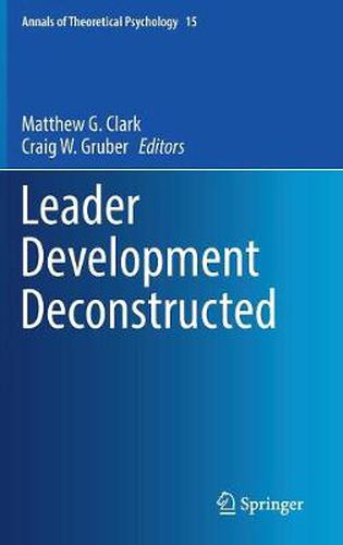 Cover image for Leader Development Deconstructed