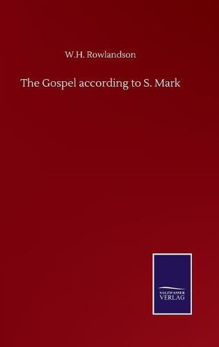 Cover image for The Gospel according to S. Mark