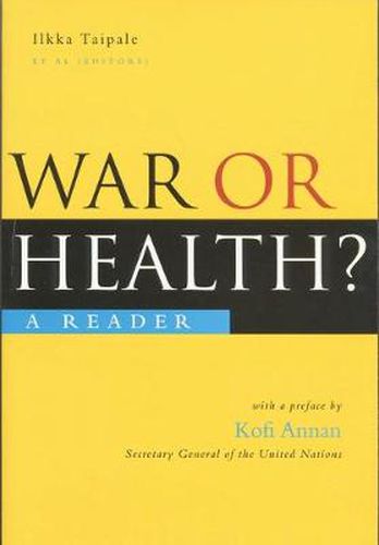 Cover image for War or Health: A Reader