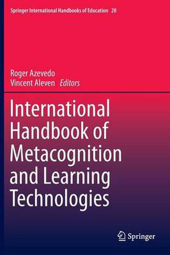 Cover image for International Handbook of Metacognition and Learning Technologies