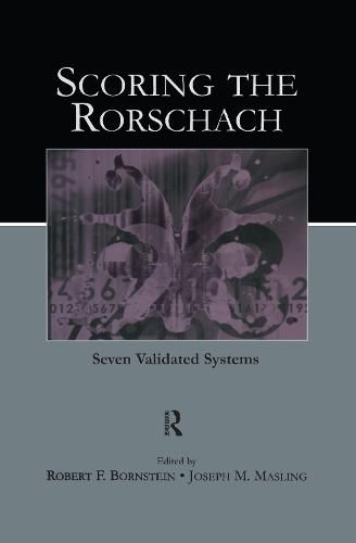 Cover image for Scoring the Rorschach: Seven Validated Systems