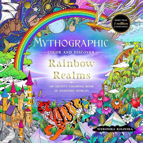 Cover image for Mythographic Color and Discover: Rainbow Realms