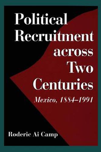 Cover image for Political Recruitment across Two Centuries: Mexico, 1884-1991