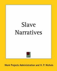 Cover image for Slave Narratives