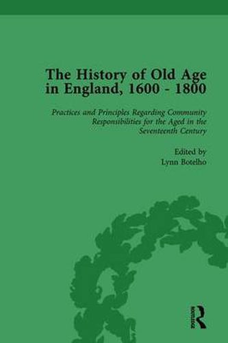 Cover image for The History of Old Age in England, 1600-1800, Part II vol 5