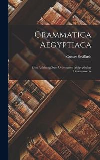 Cover image for Grammatica Aegyptiaca