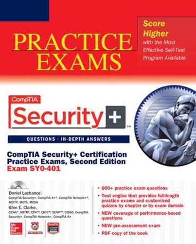 Cover image for CompTIA Security+ Certification Practice Exams, Second Edition (Exam SY0-401)