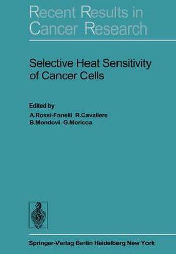 Cover image for Selective Heat Sensitivity of Cancer Cells