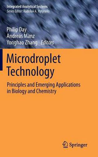 Cover image for Microdroplet Technology: Principles and Emerging Applications in Biology and Chemistry