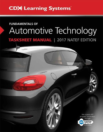 Cover image for Fundamentals Of Automotive Technology Tasksheet Manual